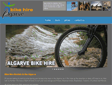Tablet Screenshot of algarve-bike-hire.co.uk